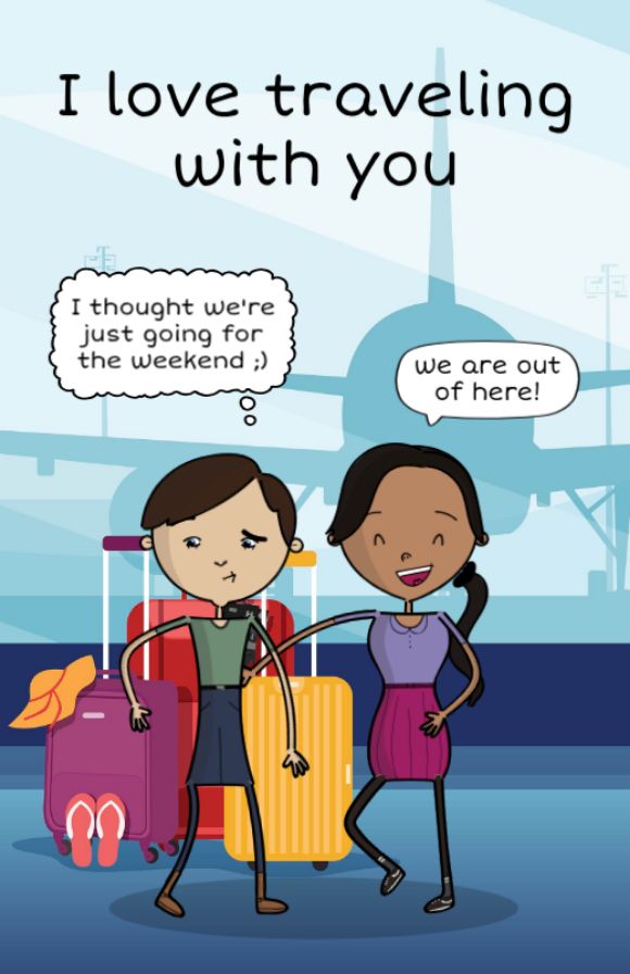page: i love traveling with you