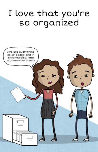 page: i love that you're so organized